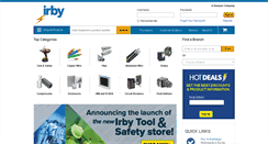 Desktop Screenshot of irby.com